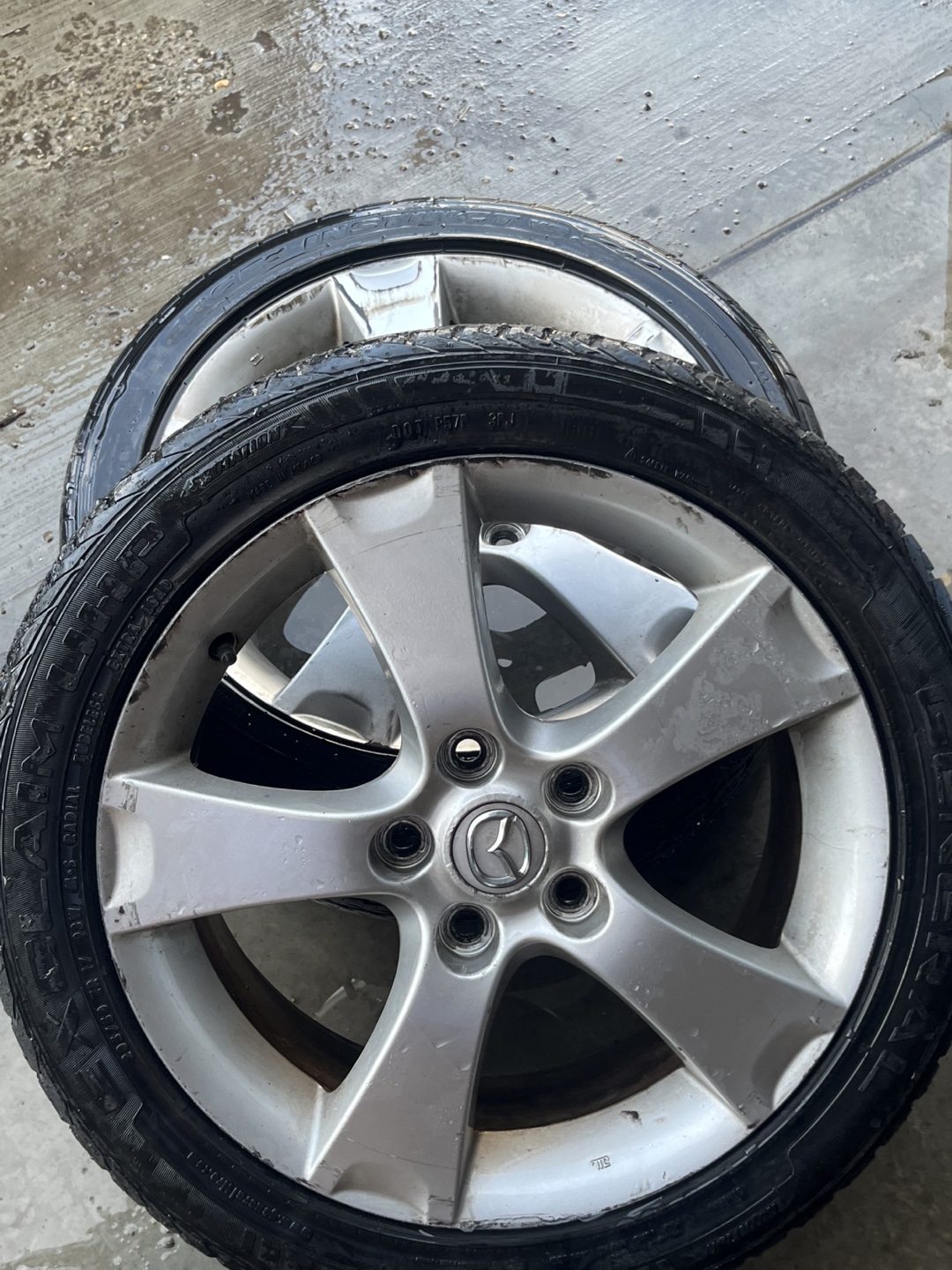 2 Mazda Rims with General Tires