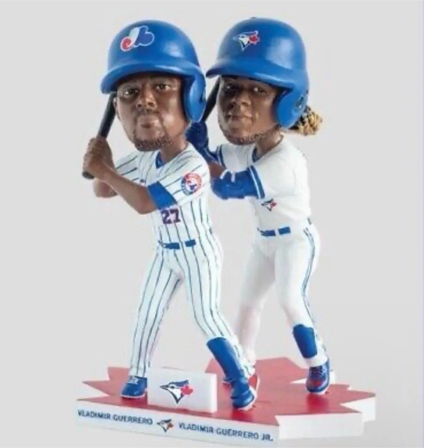 Vlad & Dad Dual Bobblehead - Toronto Blue Jays - New in Box thumbnail