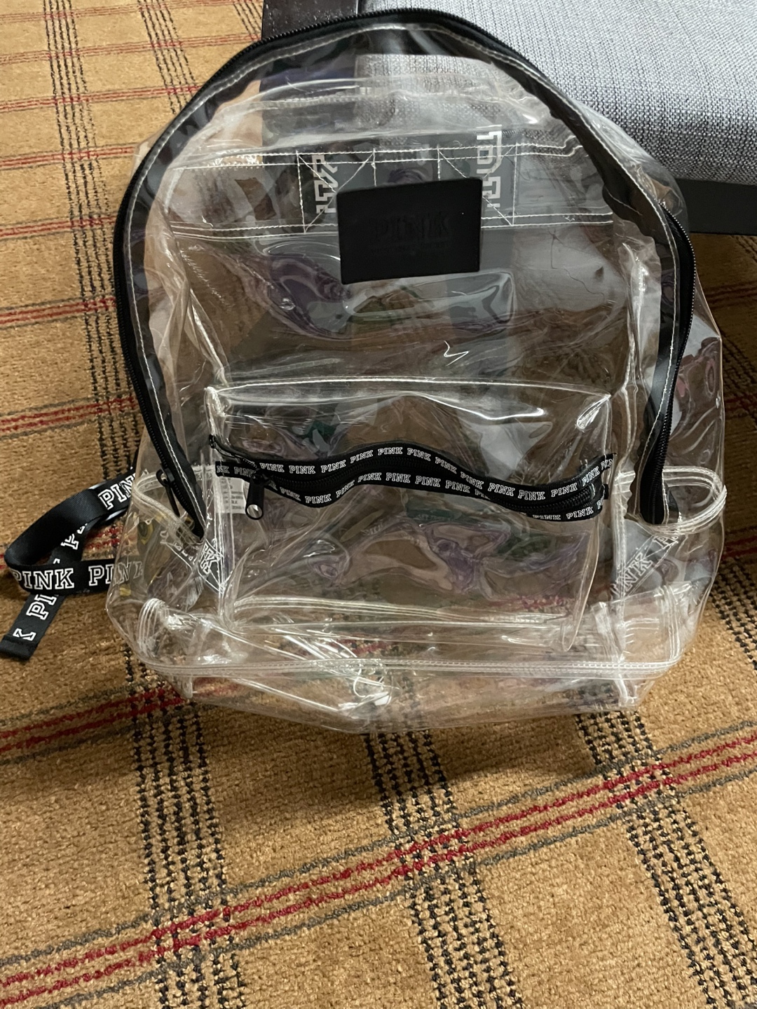 PINK Victoria's Secret Clear Backpack - photo 2