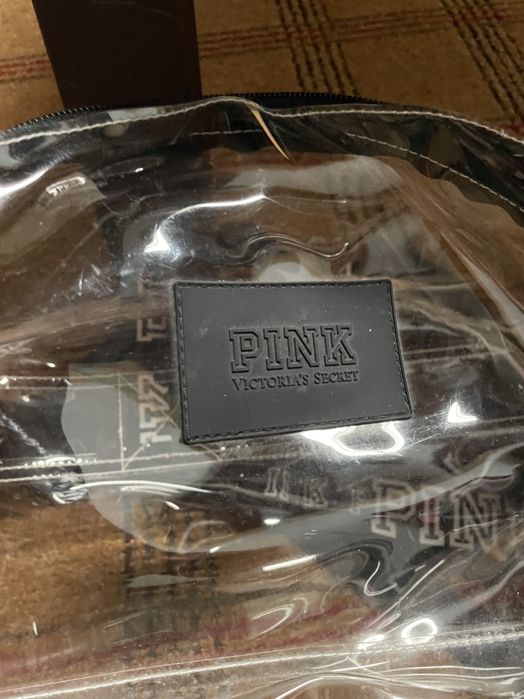 PINK Victoria's Secret Clear Backpack