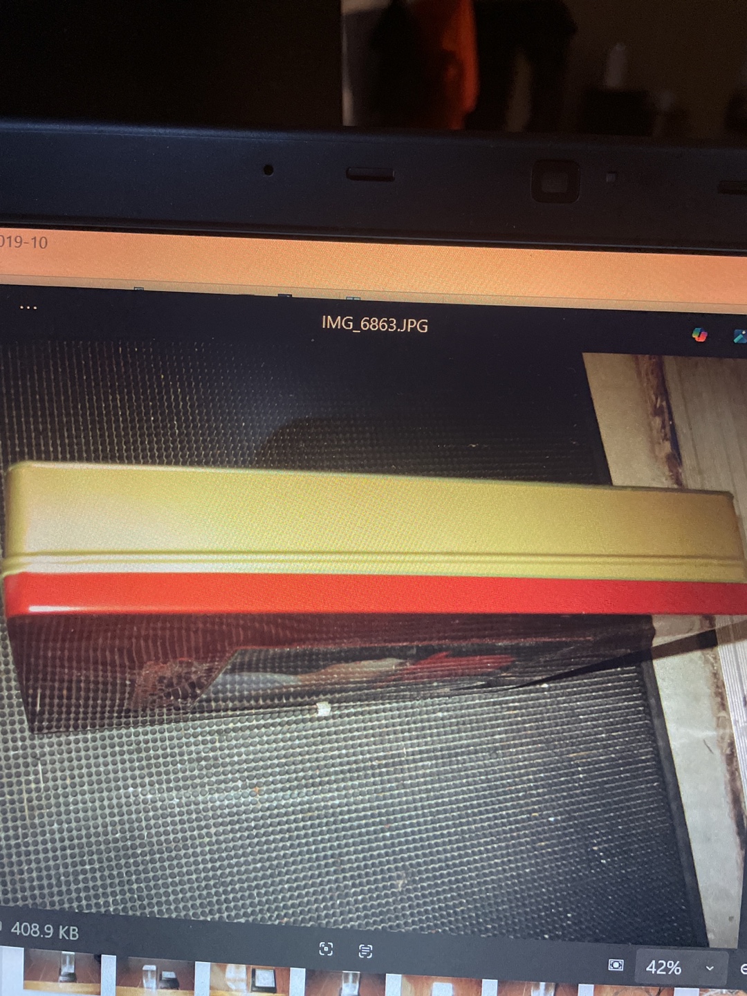 Akai Bohshi Red Box Tin Container - photo 2