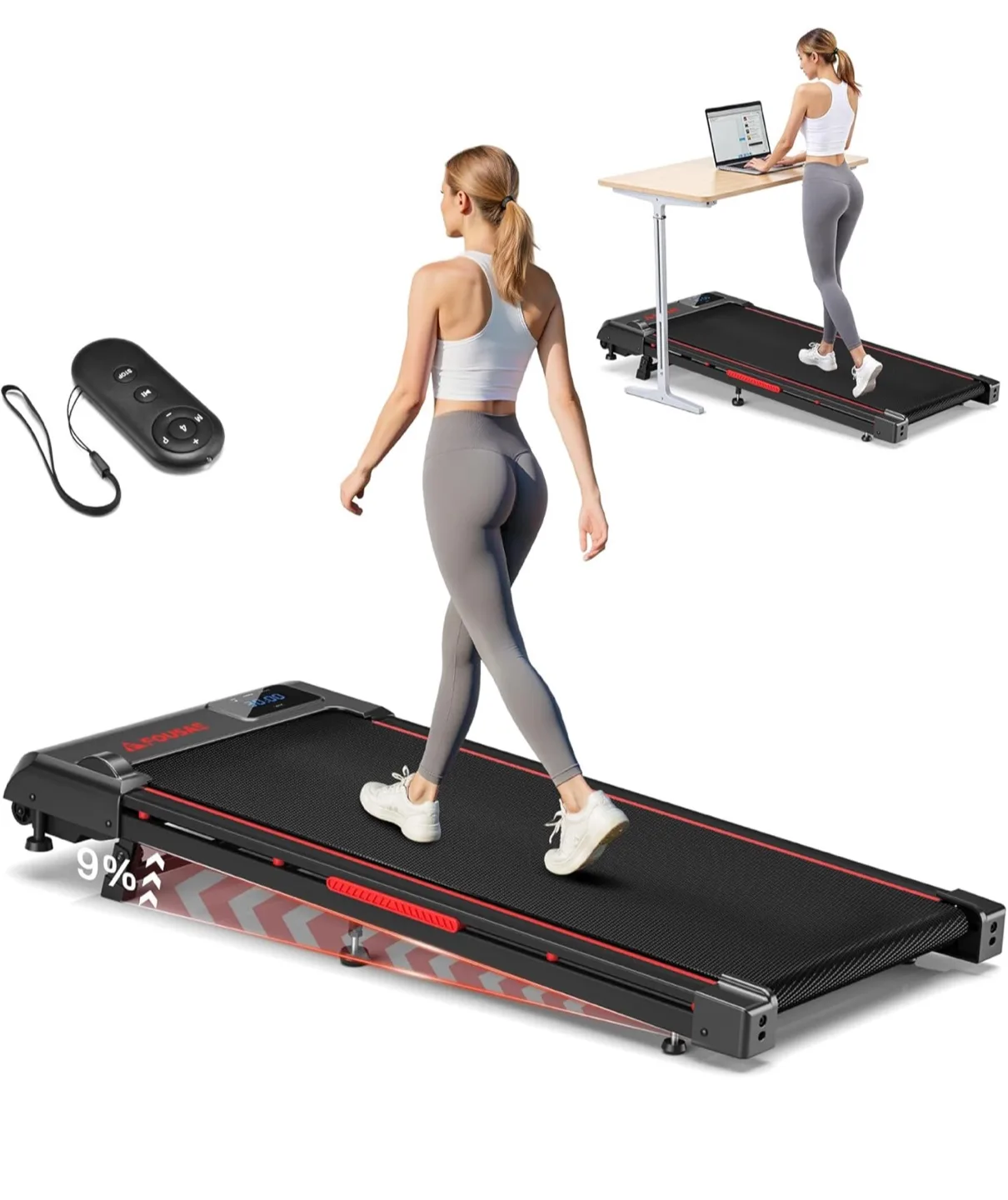 AFOUR Walking Pad Treadmill - Home Gym thumbnail