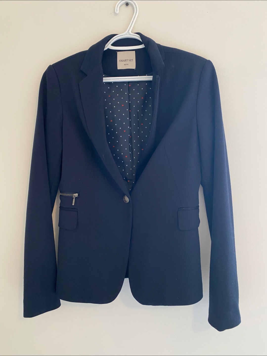 Smart Set Navy Blue Blazer