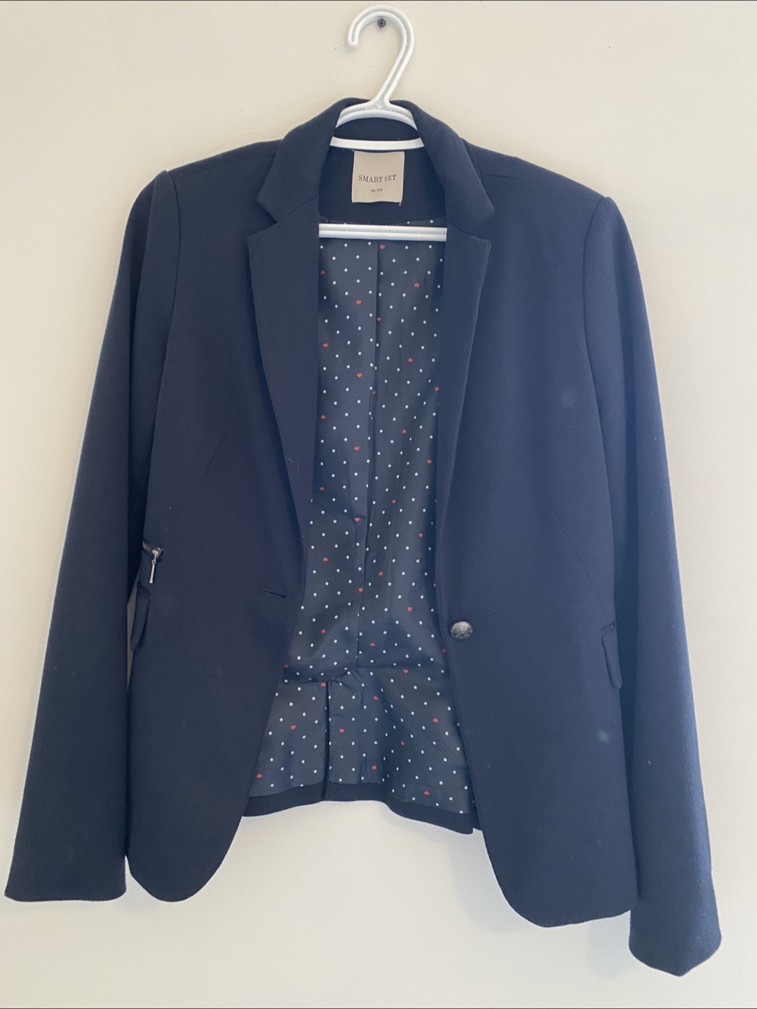 Smart Set Navy Blue Blazer - photo 2