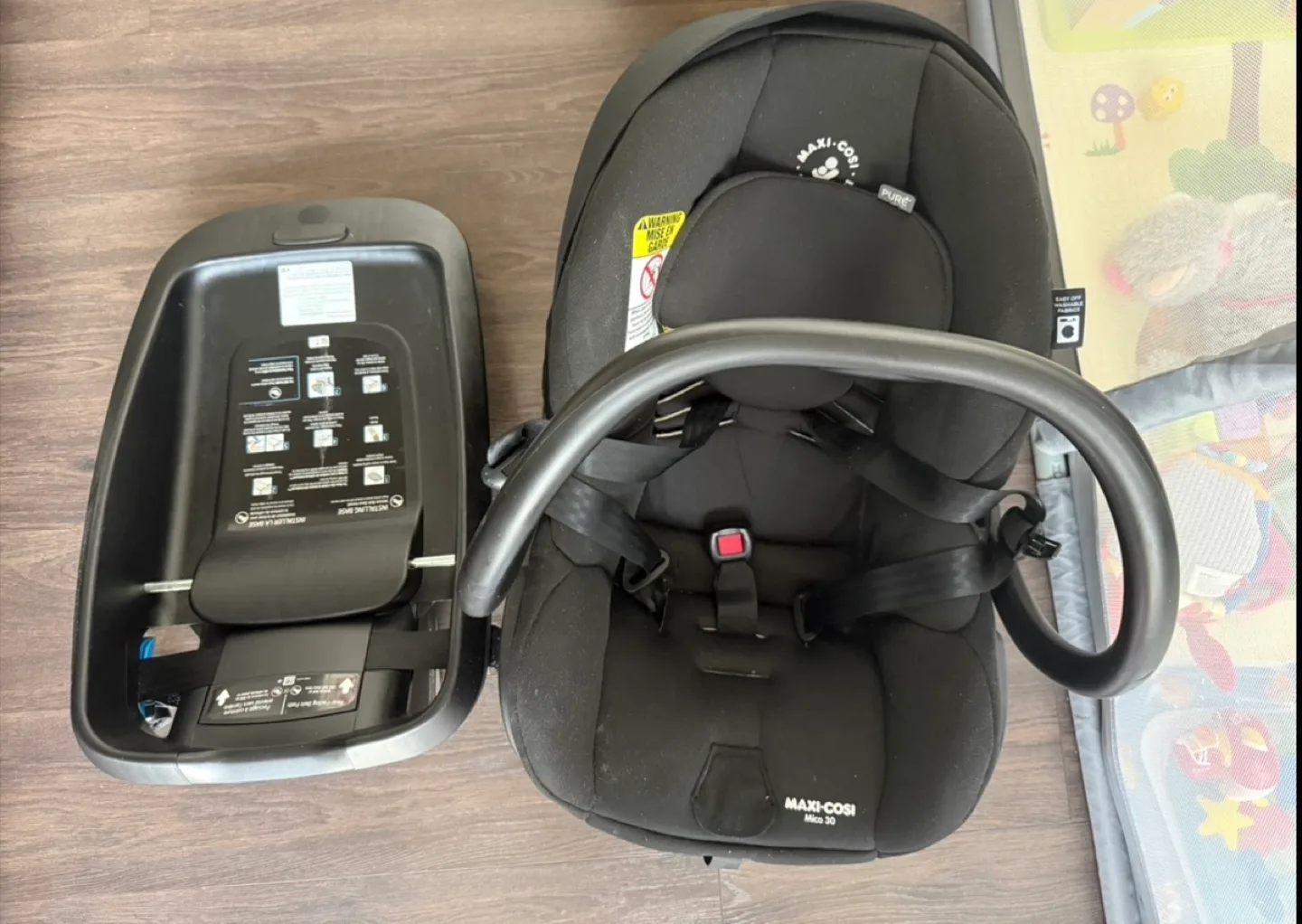 Maxi-Cosi stroller ( seat & bassinet )& infant car seat image indicator(7)