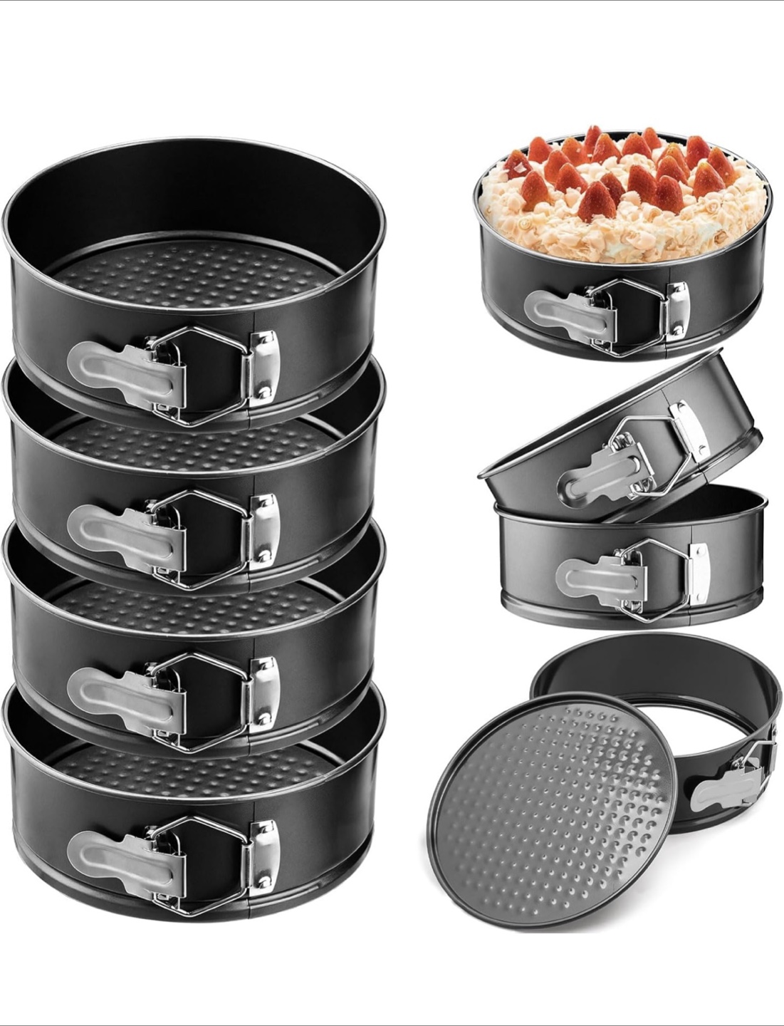 Springform Cake Pan Set - Non-Stick