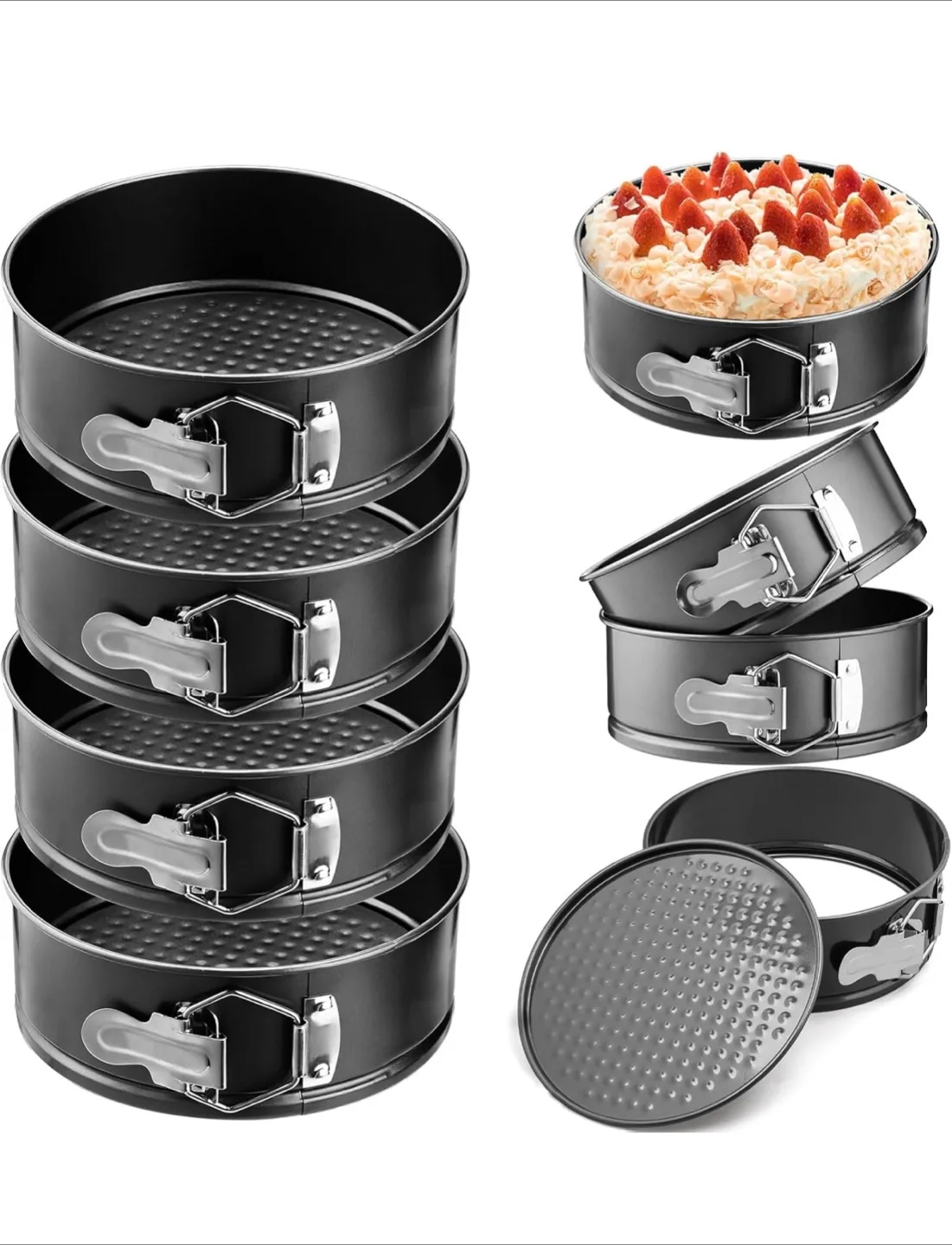 Springform Cake Pan Set - Non-Stick thumbnail