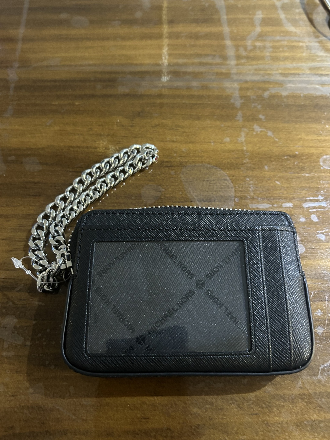 Authentic Michael Kors Black Card Holder (NEW)