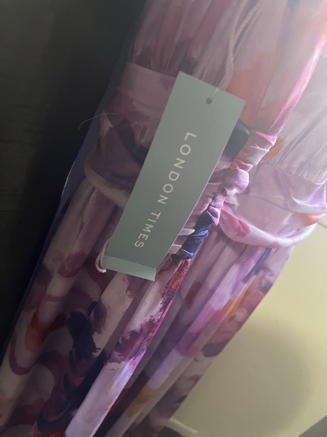 London Times Floral Maxi Dress - Size 16 - photo 5