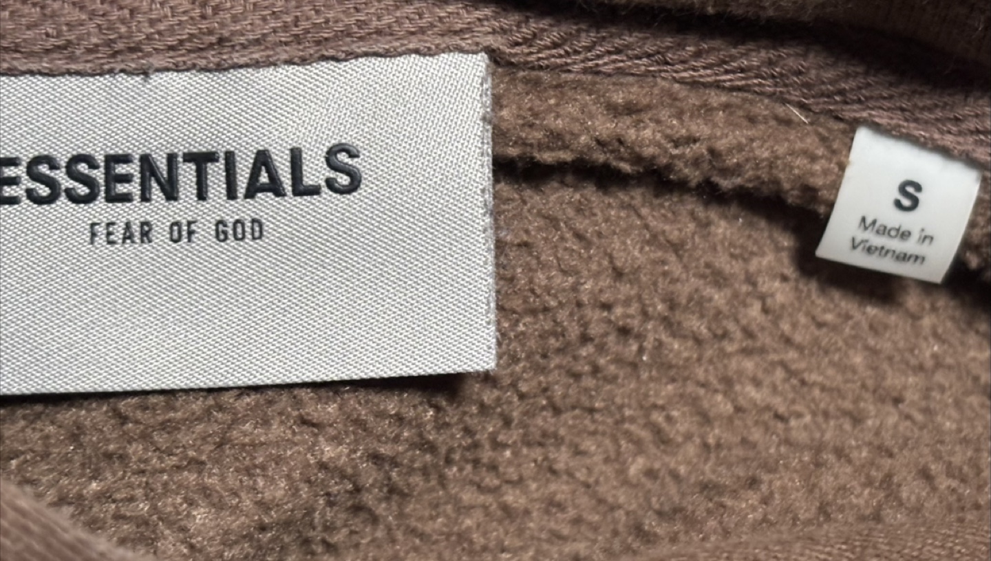 Essentials Fear of God Hoodie - Size S - photo 3