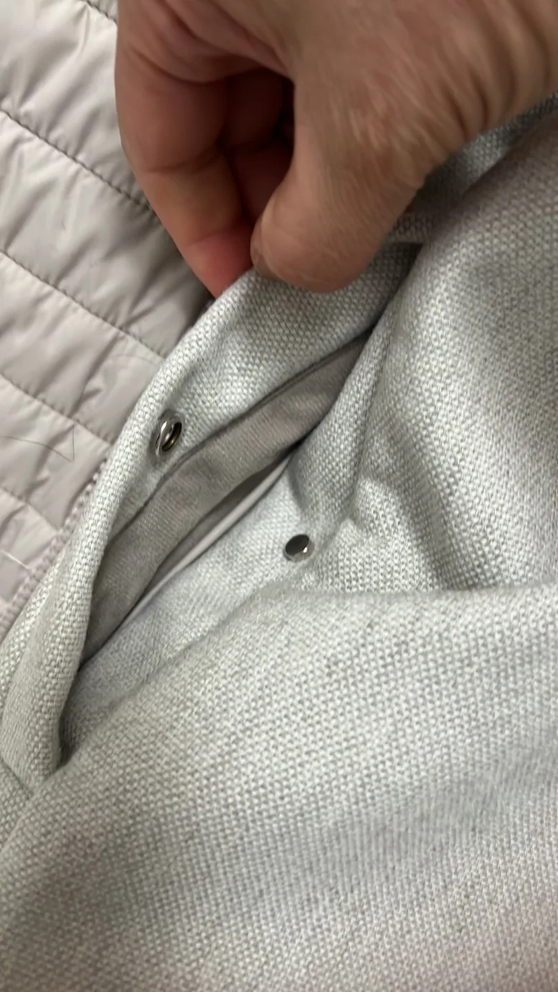 Lululemon Jacket, Size 4 Beige image indicator(6)