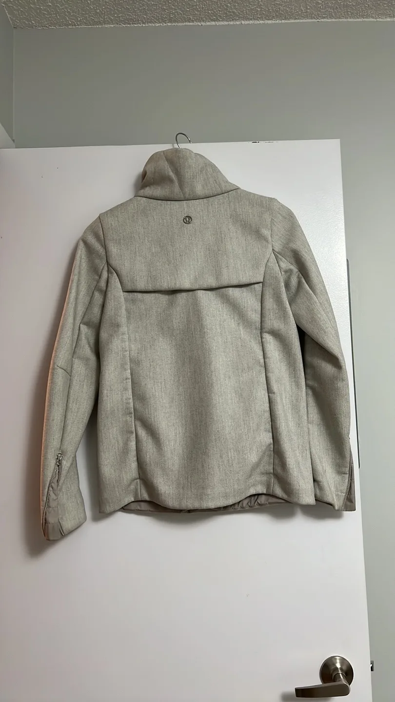 Lululemon Jacket, Size 4 Beige image indicator(3)