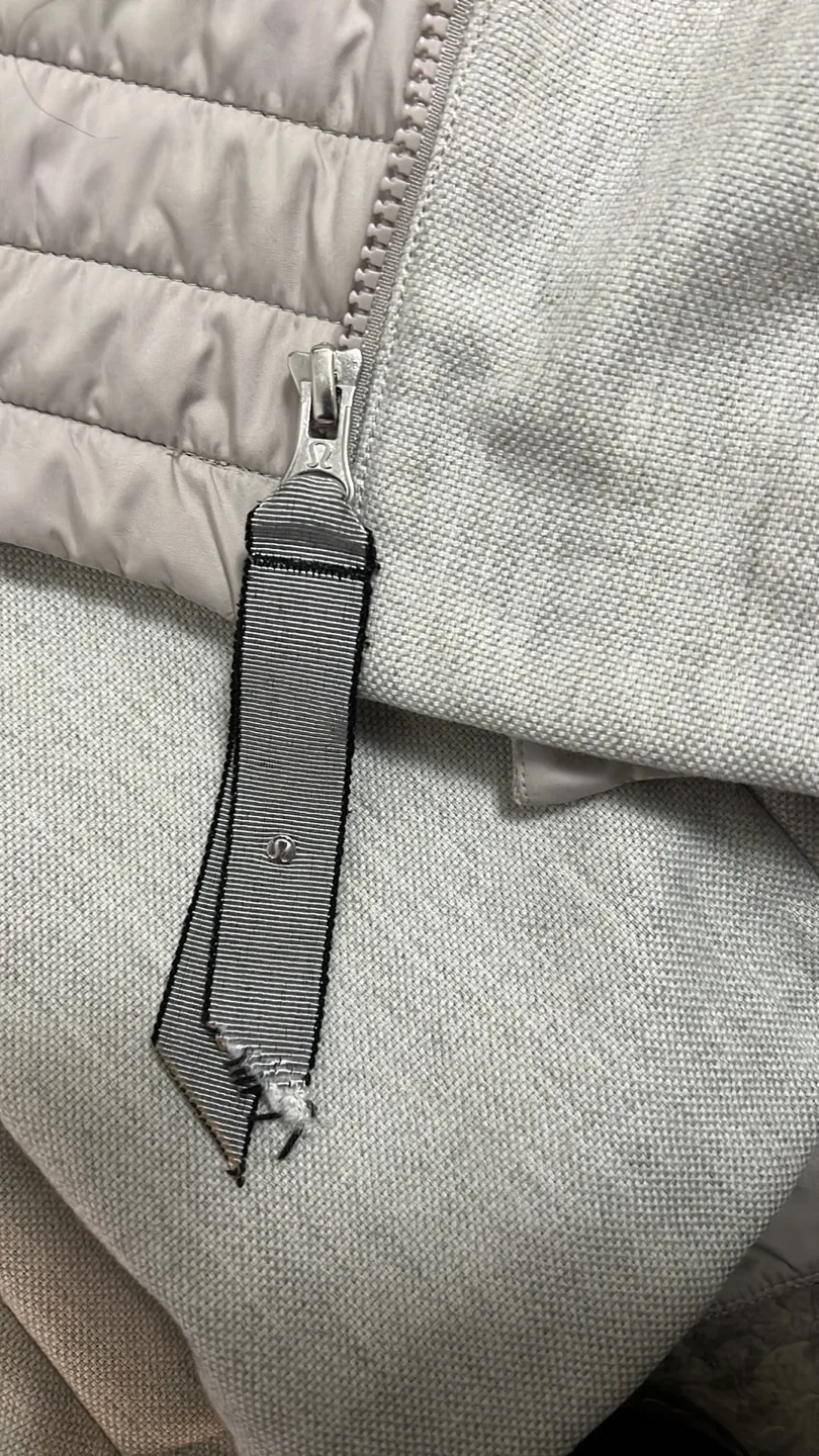 Lululemon Jacket, Size 4 Beige image indicator(7)