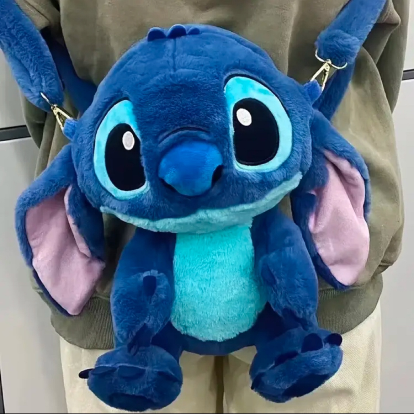 Plush backpack Stitch backpack