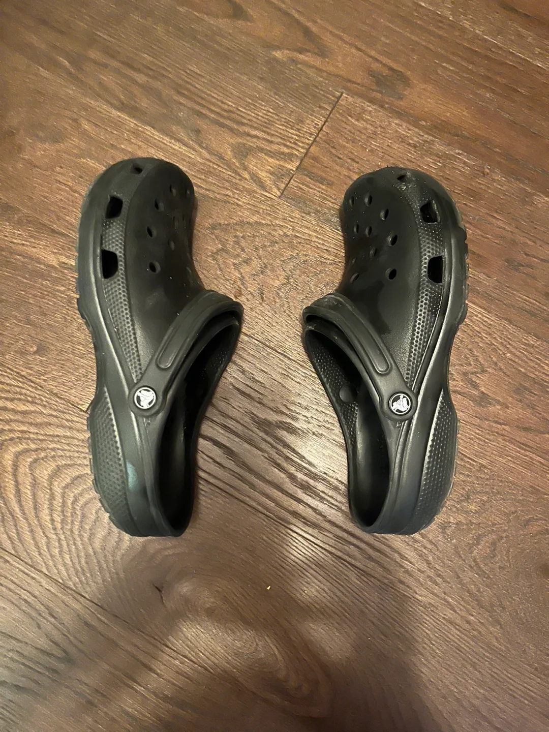 Crocs Classic Clogs - Black - Size 12 image indicator(3)