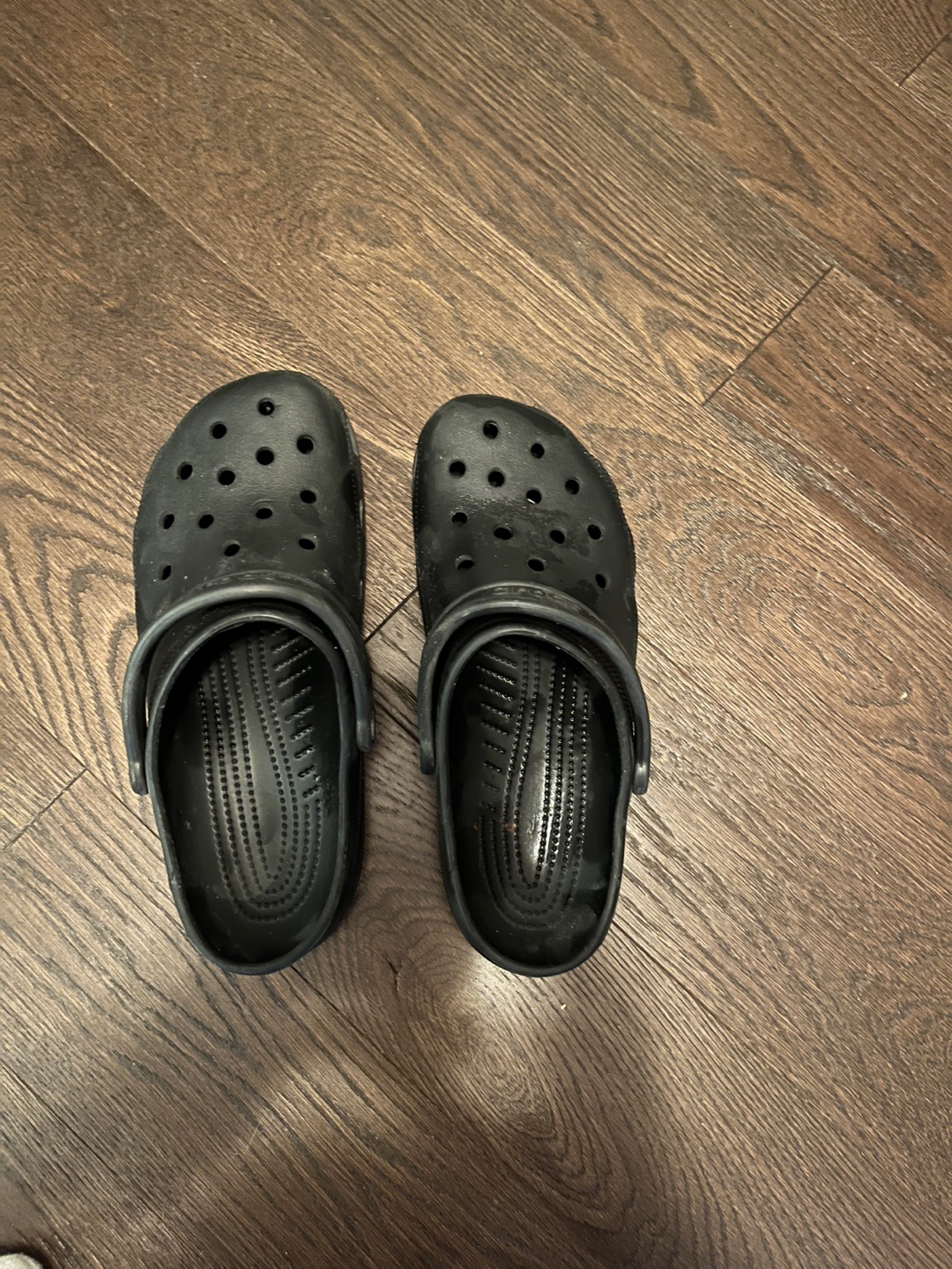 Crocs Classic Clogs - Black - Size 12
