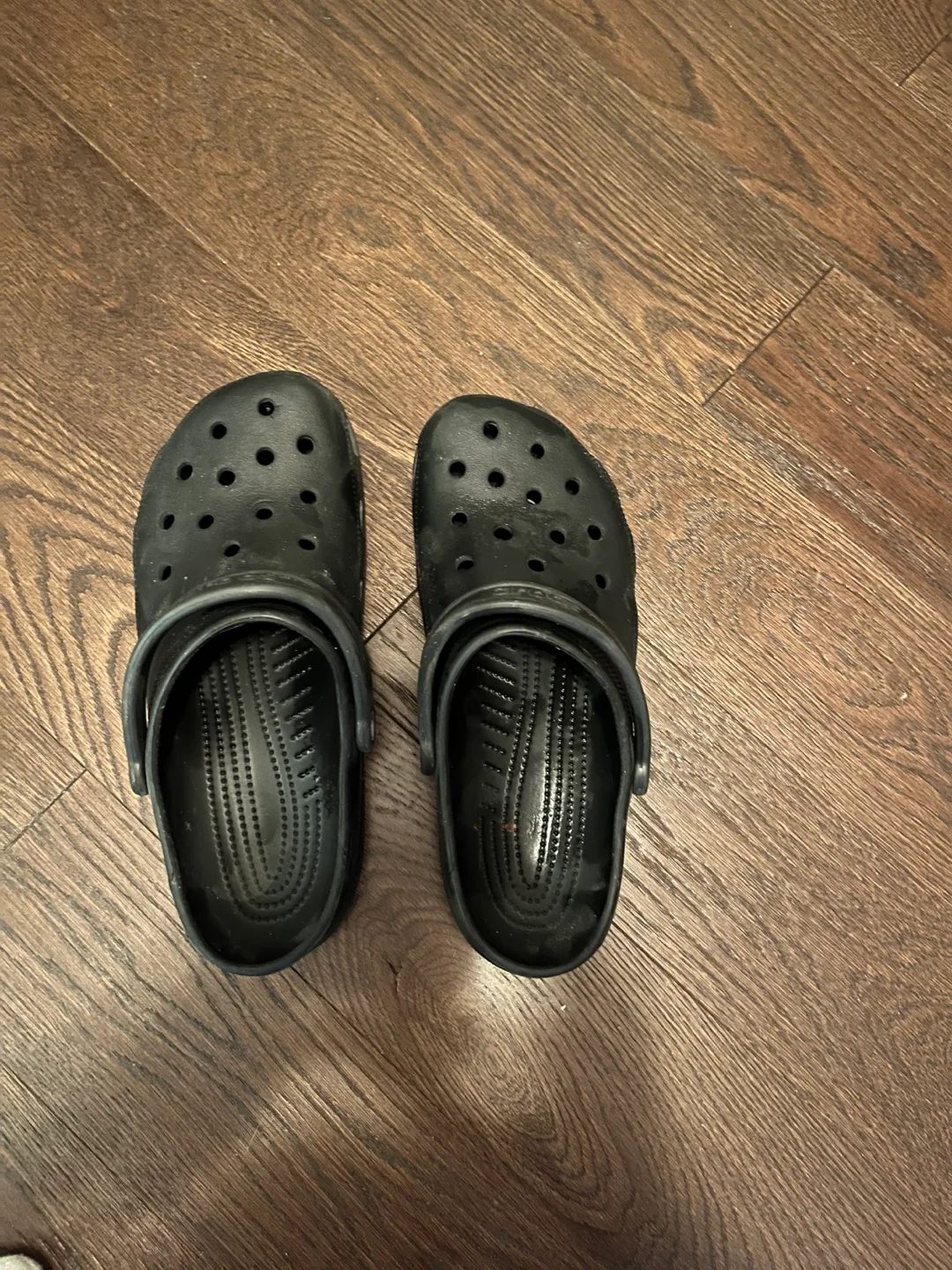 Crocs Classic Clogs - Black - Size 12