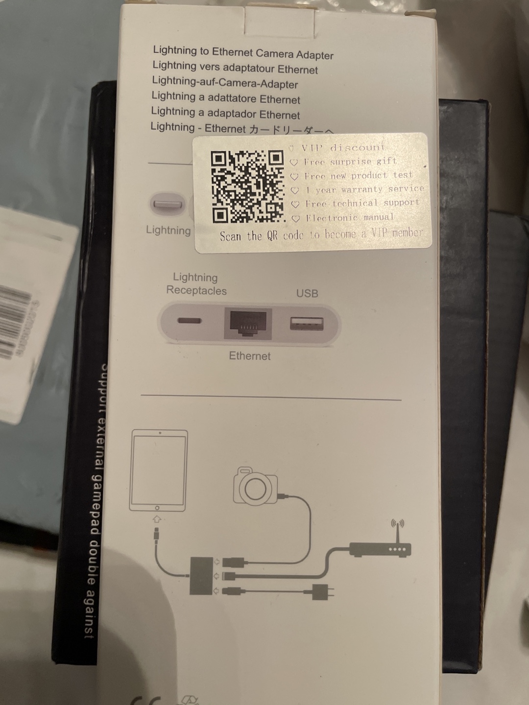 Lightning to Ethernet Camera Adapter - photo 2
