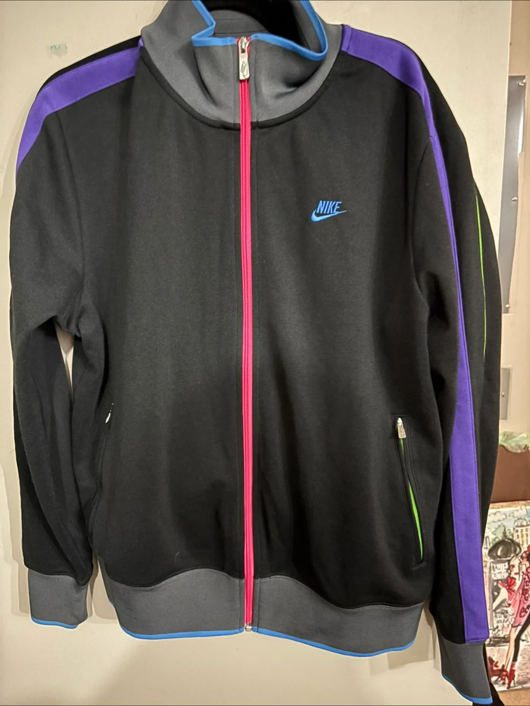 Nike Track Jacket Black thumbnail