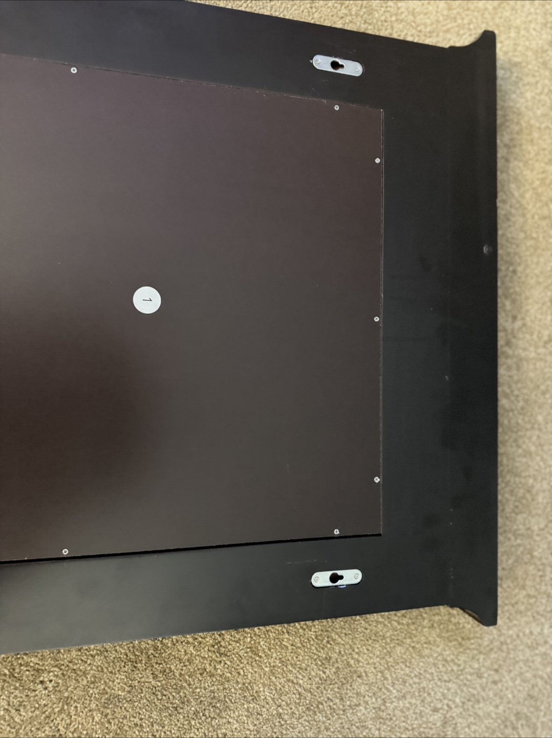Dark Brown Framed Mirror (26x21) - photo 4