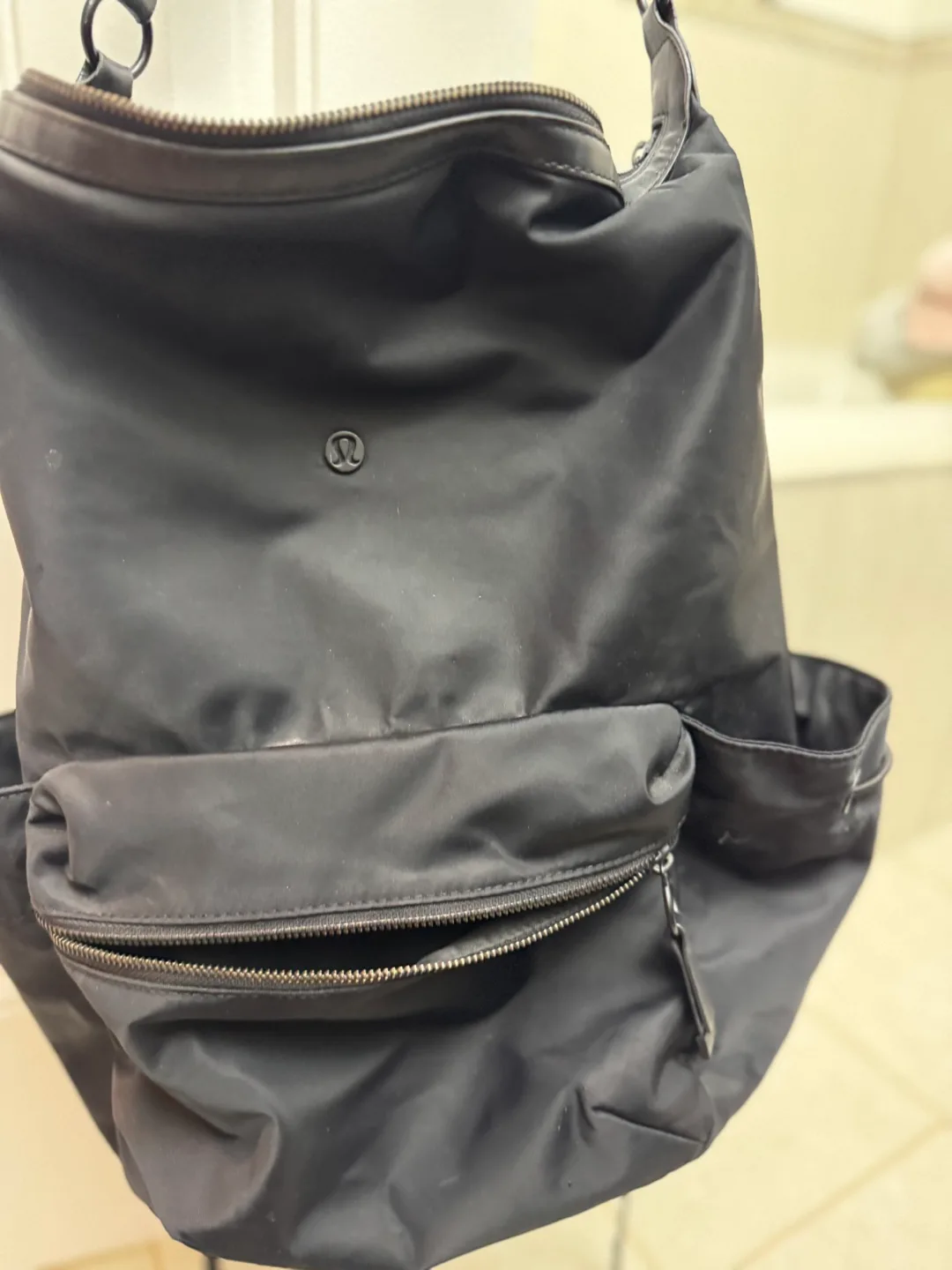 Lululemon Black Backpack thumbnail
