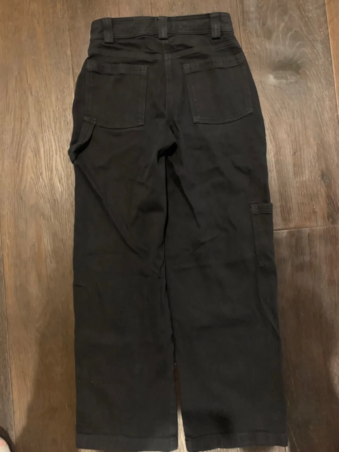 Sunday Best Black Carpenter Pants - Size 00 image indicator(3)