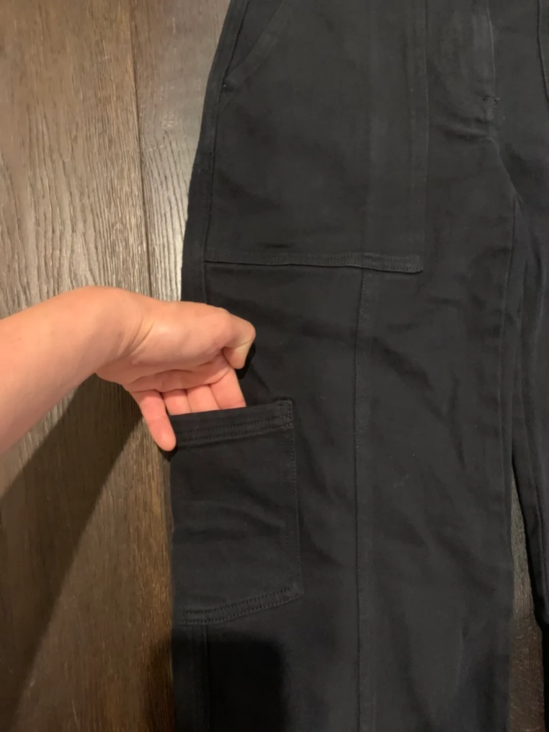 Sunday Best Black Carpenter Pants - Size 00 image indicator(2)