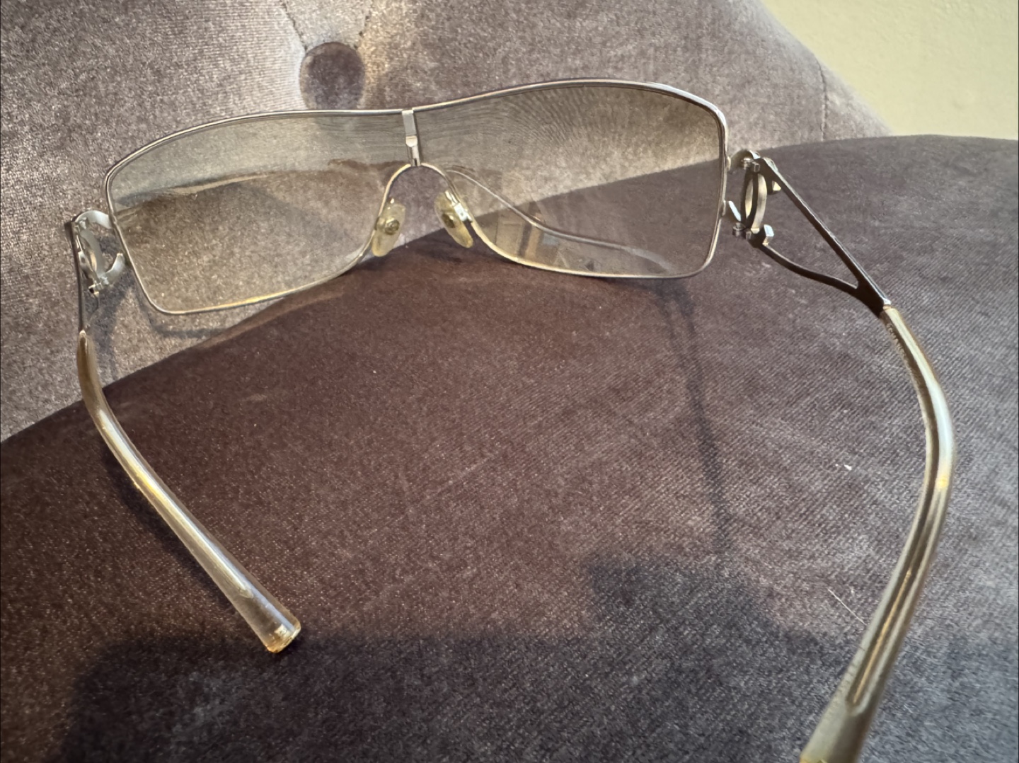 Chanel Silver Sunglasses - photo 5