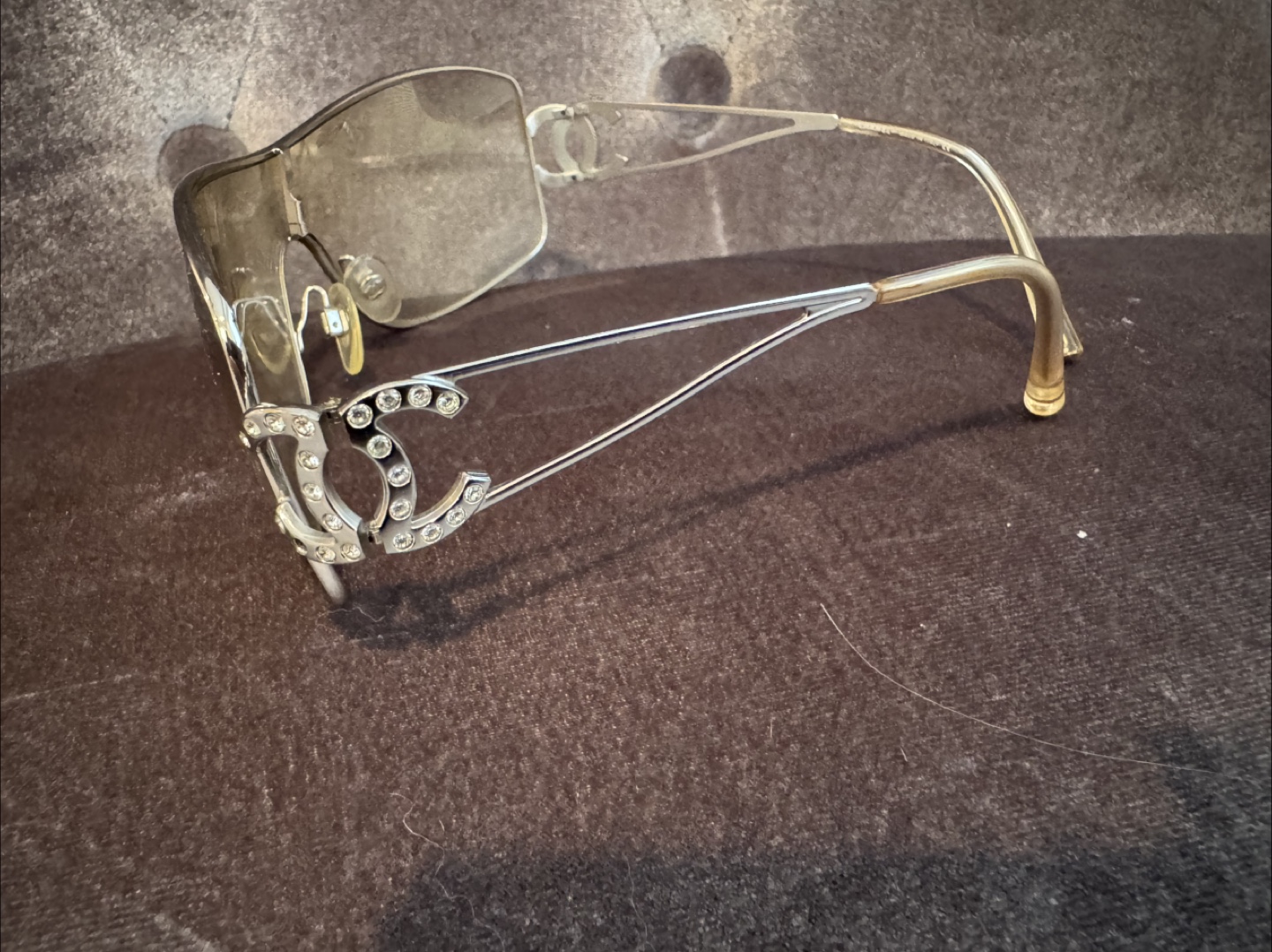 Chanel Silver Sunglasses