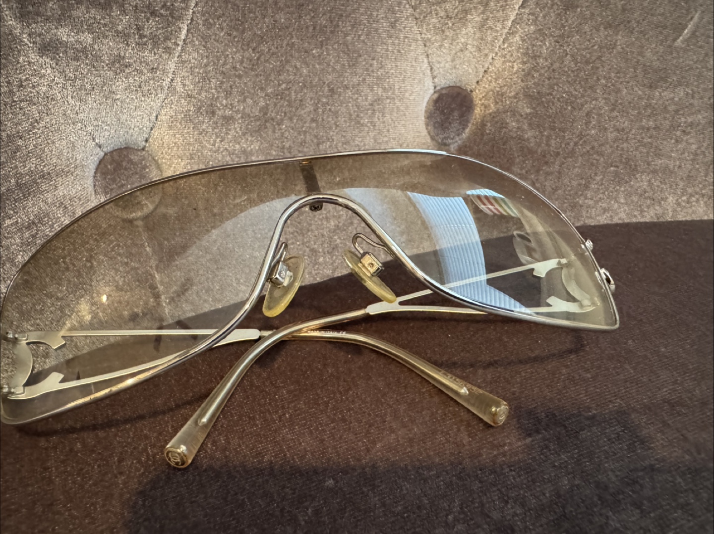 Chanel Silver Sunglasses - photo 4