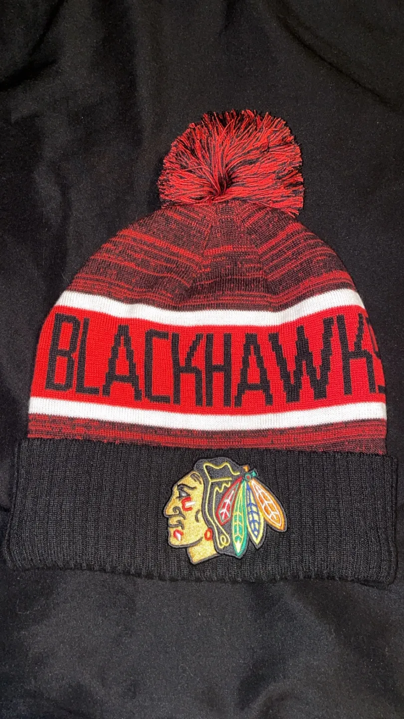 Blackhawks beanie thumbnail