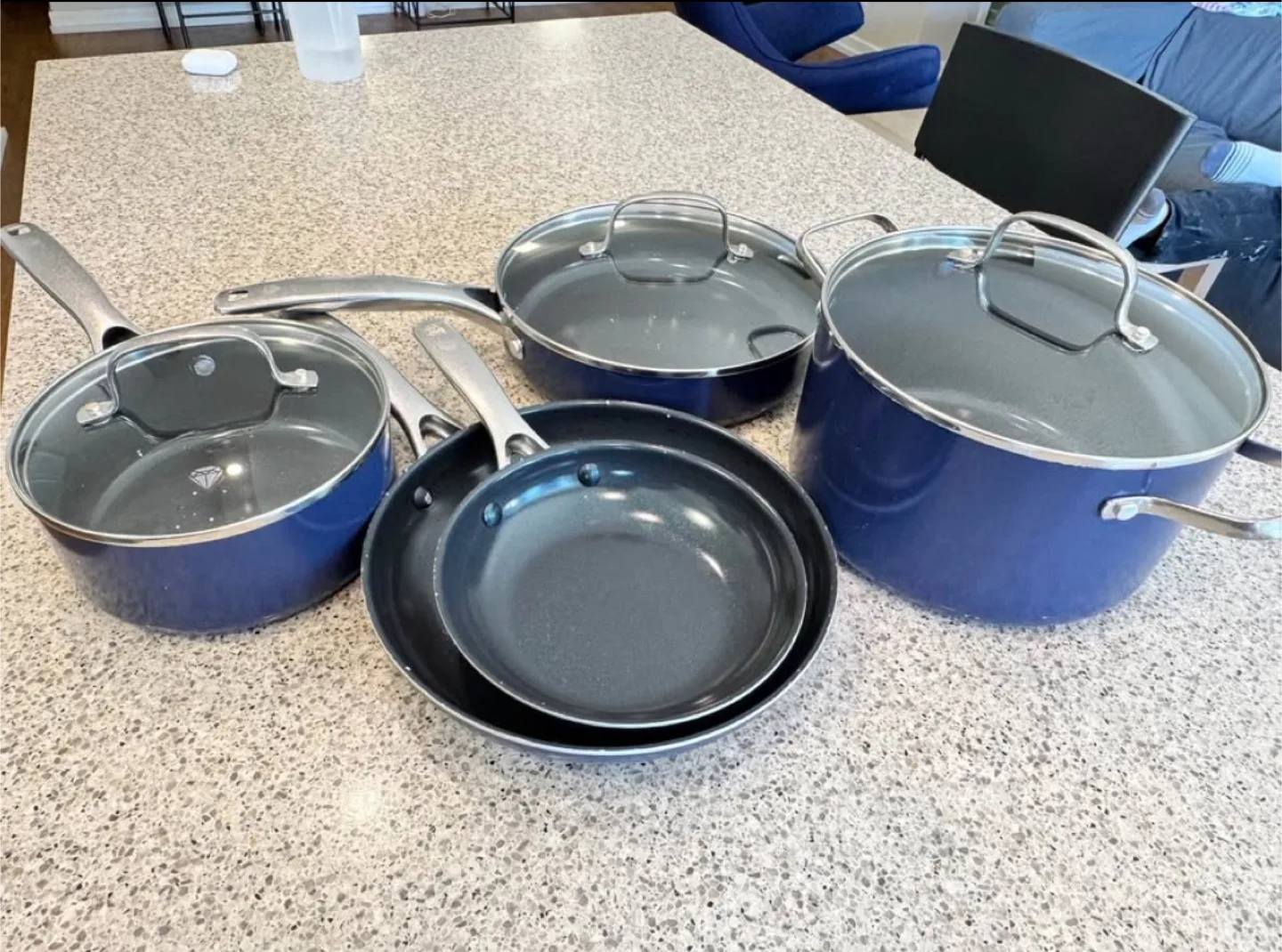Blue Diamond Cookware Set thumbnail