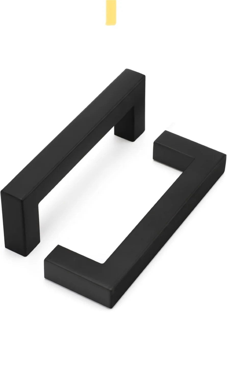 Goldenwarm Black Cabinet Pull - 4 inch thumbnail