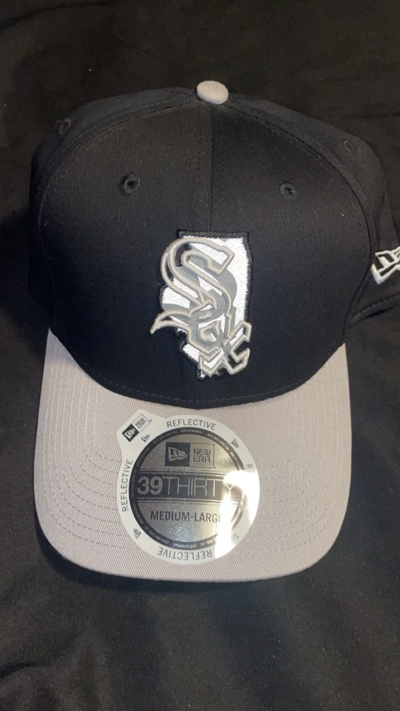 White Sox IL State reflective flex fit hat thumbnail