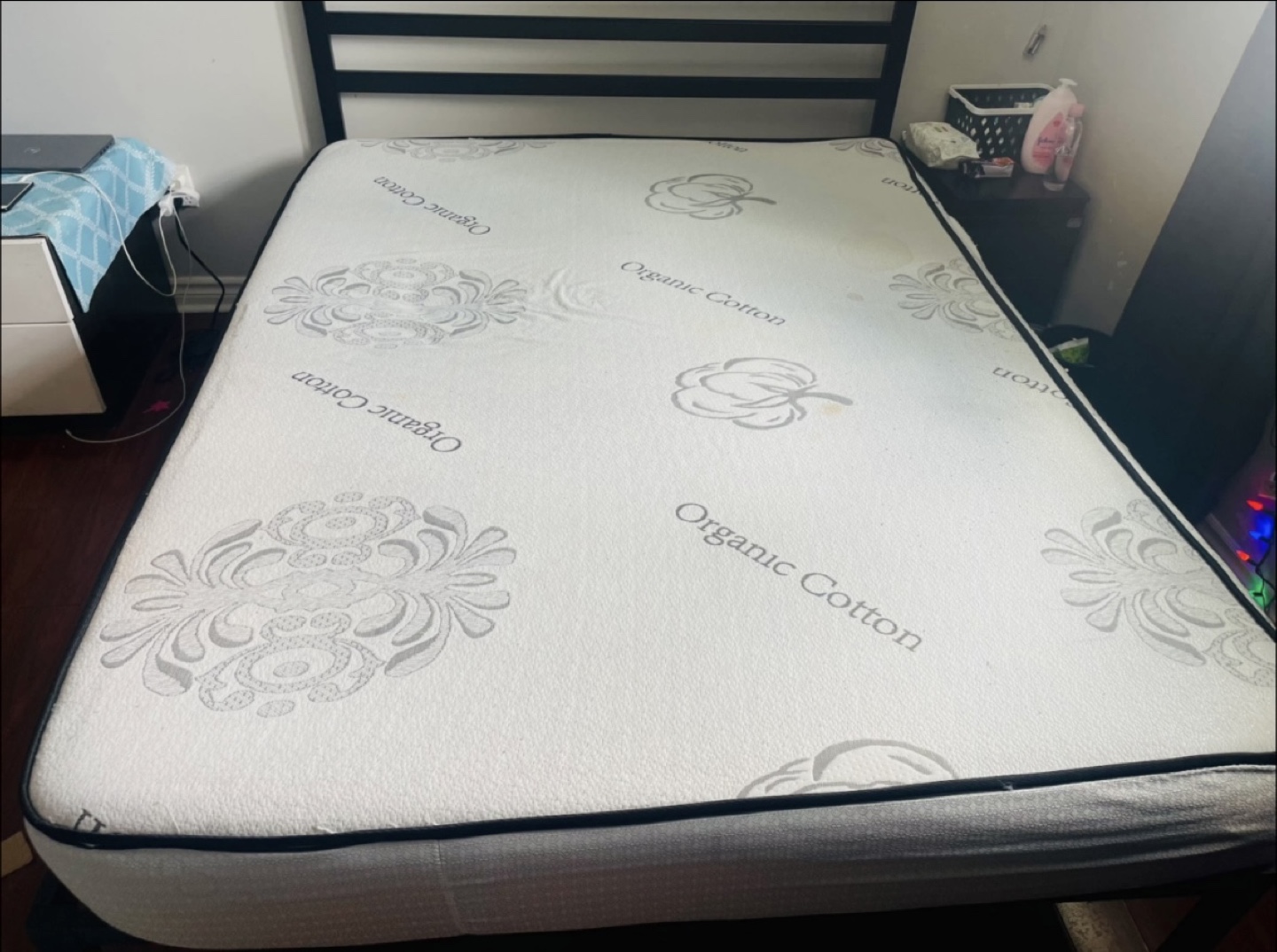 Black Metal Bed Frame - photo 3