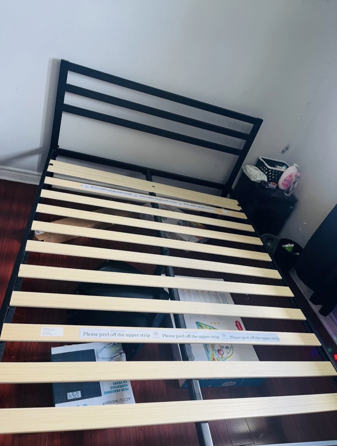 Black Metal Bed Frame