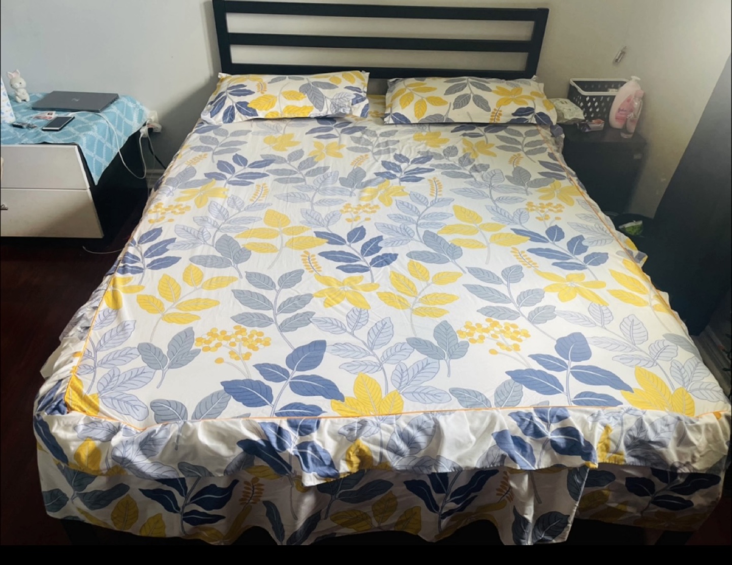 Black Metal Bed Frame - photo 4