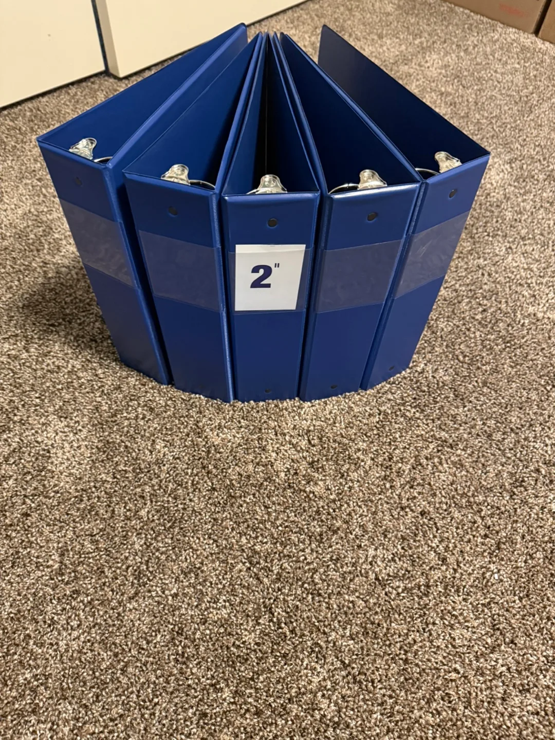 5 Binder Set (2”) + 1 Organizer binder (3”) thumbnail