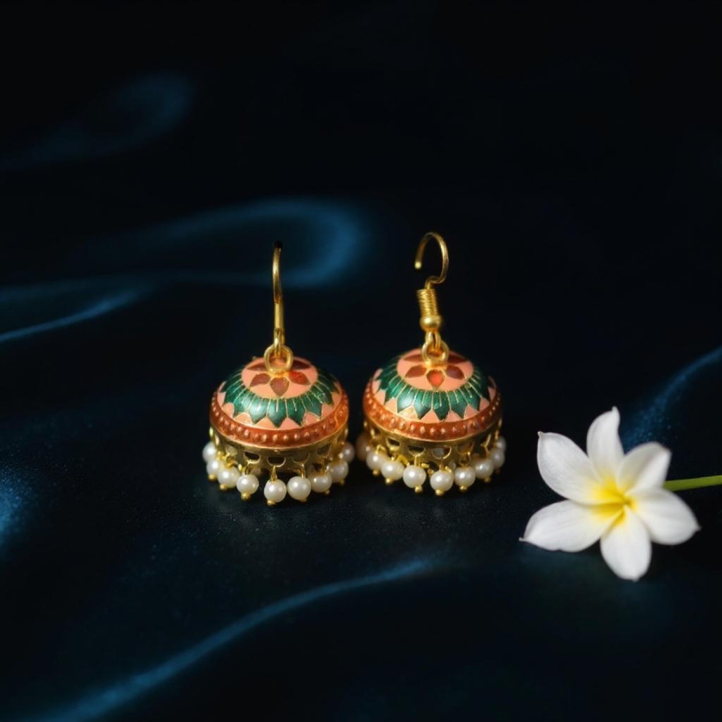 Jhumka Earrings - Traditional Indian Style