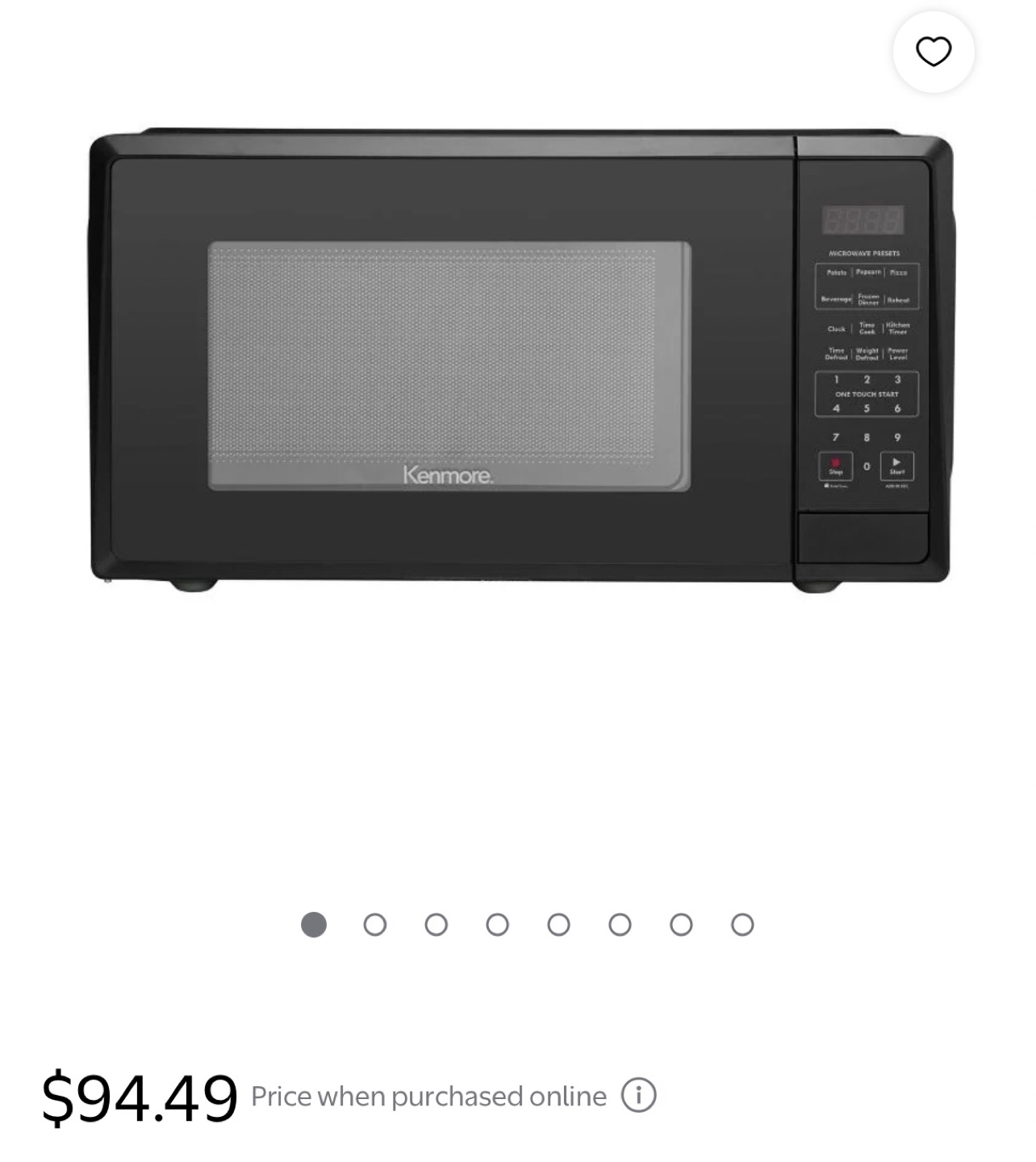 Kenmore 1.1 cu.ft. Countertop Microwave Oven - photo 4