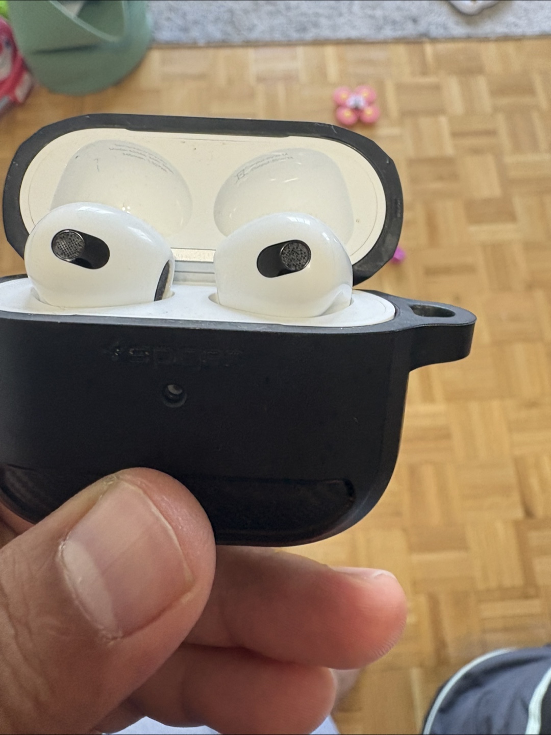 Apple AirPods 3 Gen with Spigen Case - photo 2