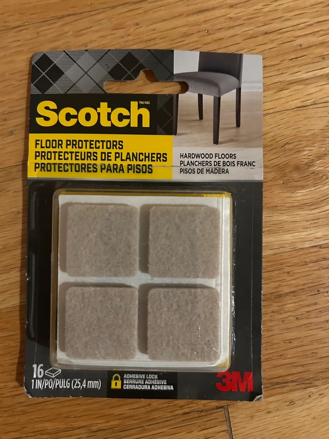 Scotch Floor Protectors - 16 Pack