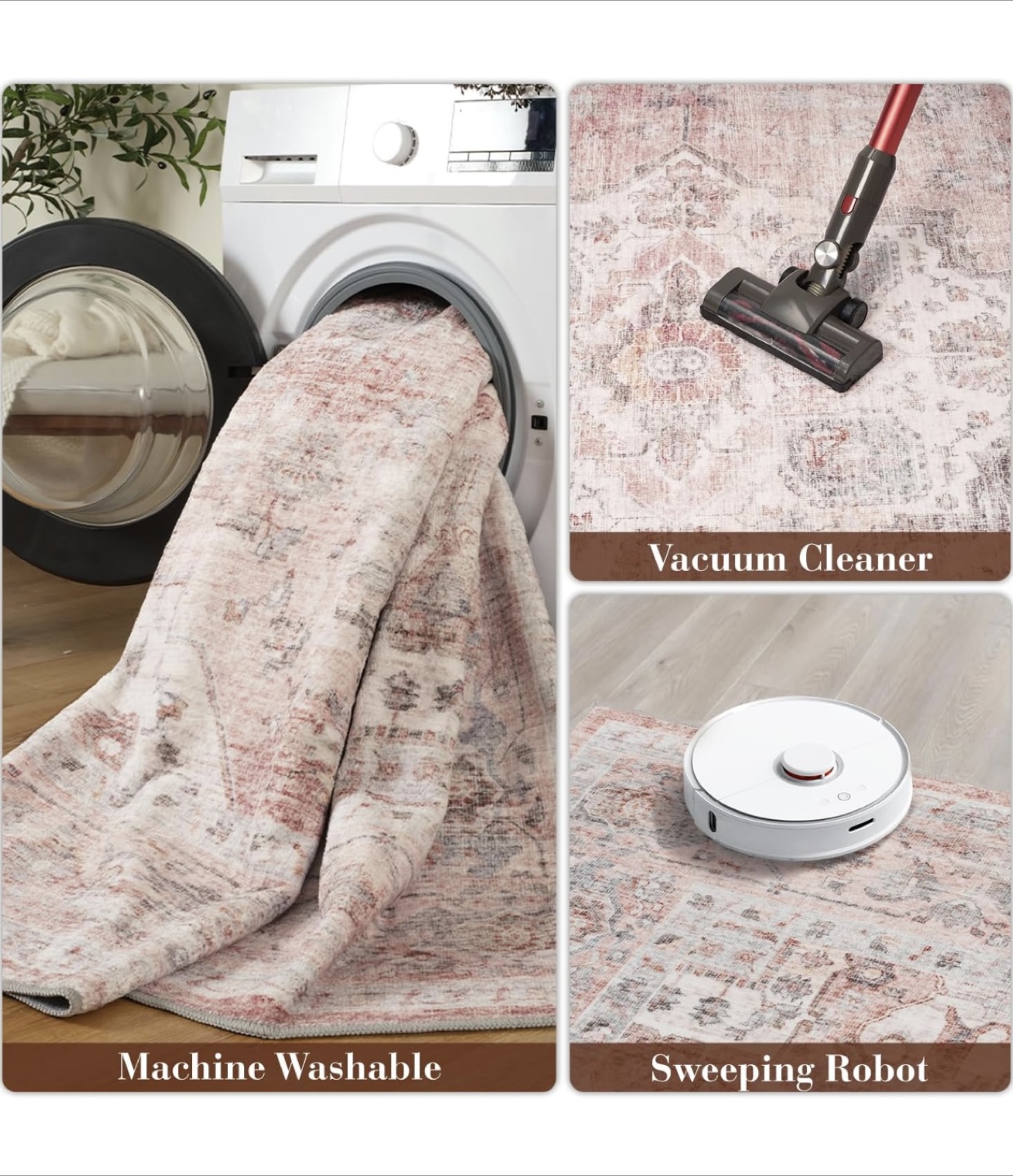 9x12 ft Area Rug - Super Soft & Durable - photo 5