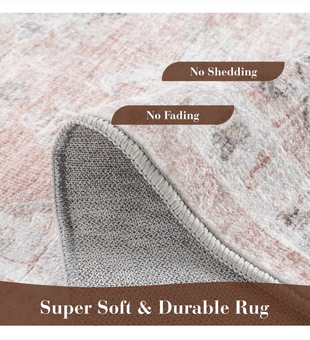 9x12 ft Area Rug - Super Soft & Durable - photo 4