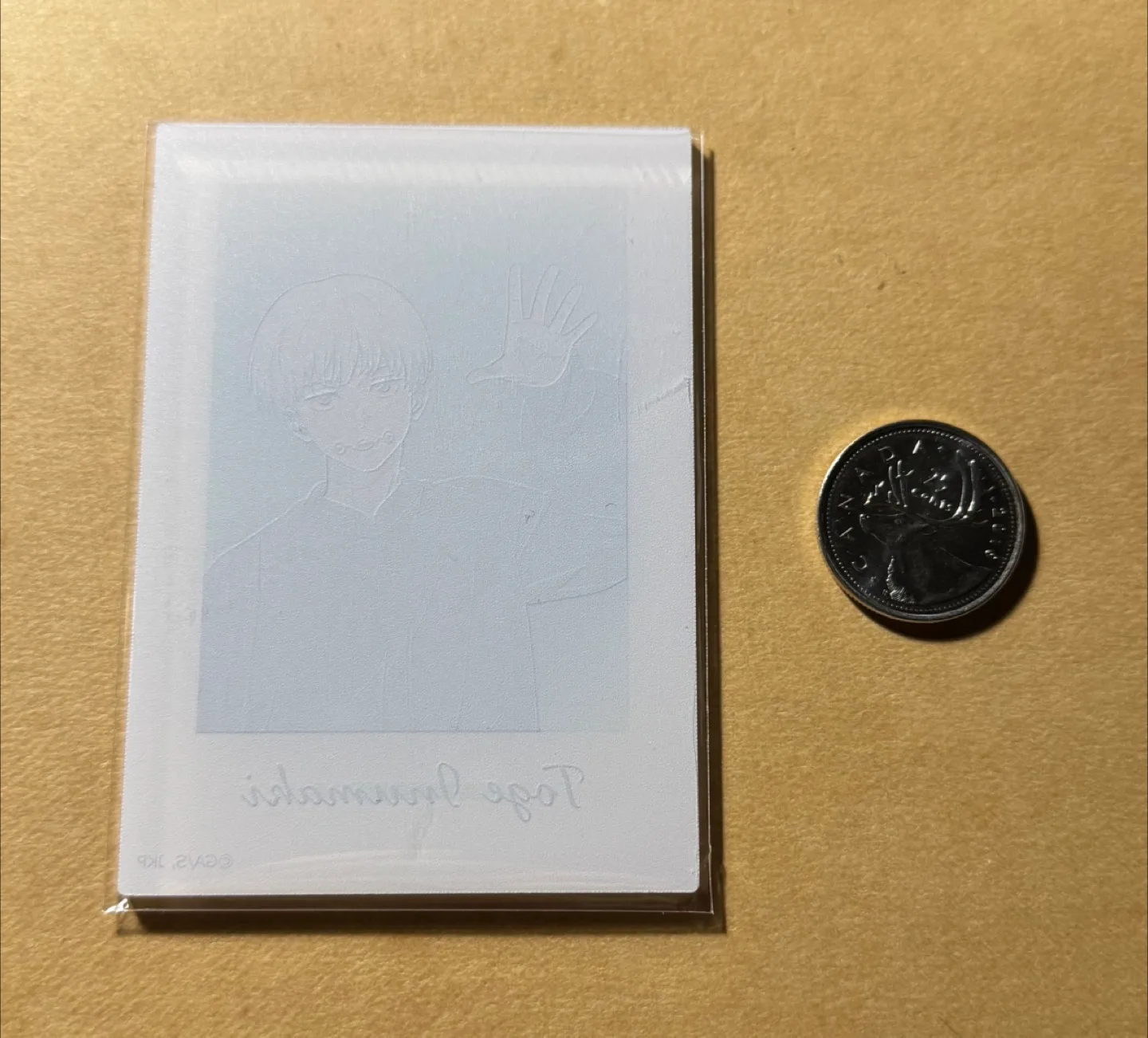 Toge Inumaki Jujutsu Kaisen Acrylic Card image indicator(2)