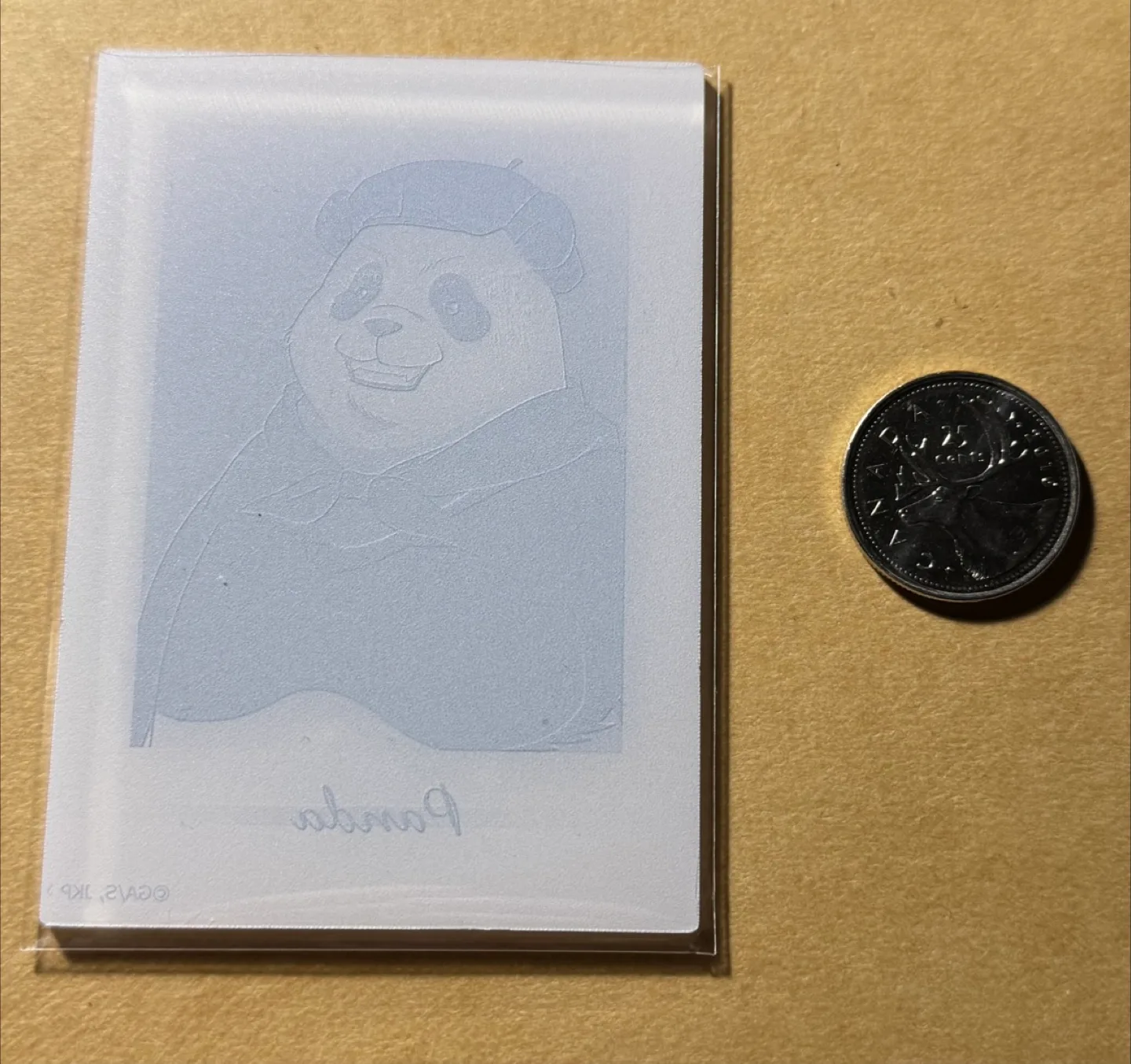 Panda Jujutsu Kaisen Acrylic Card image indicator(2)