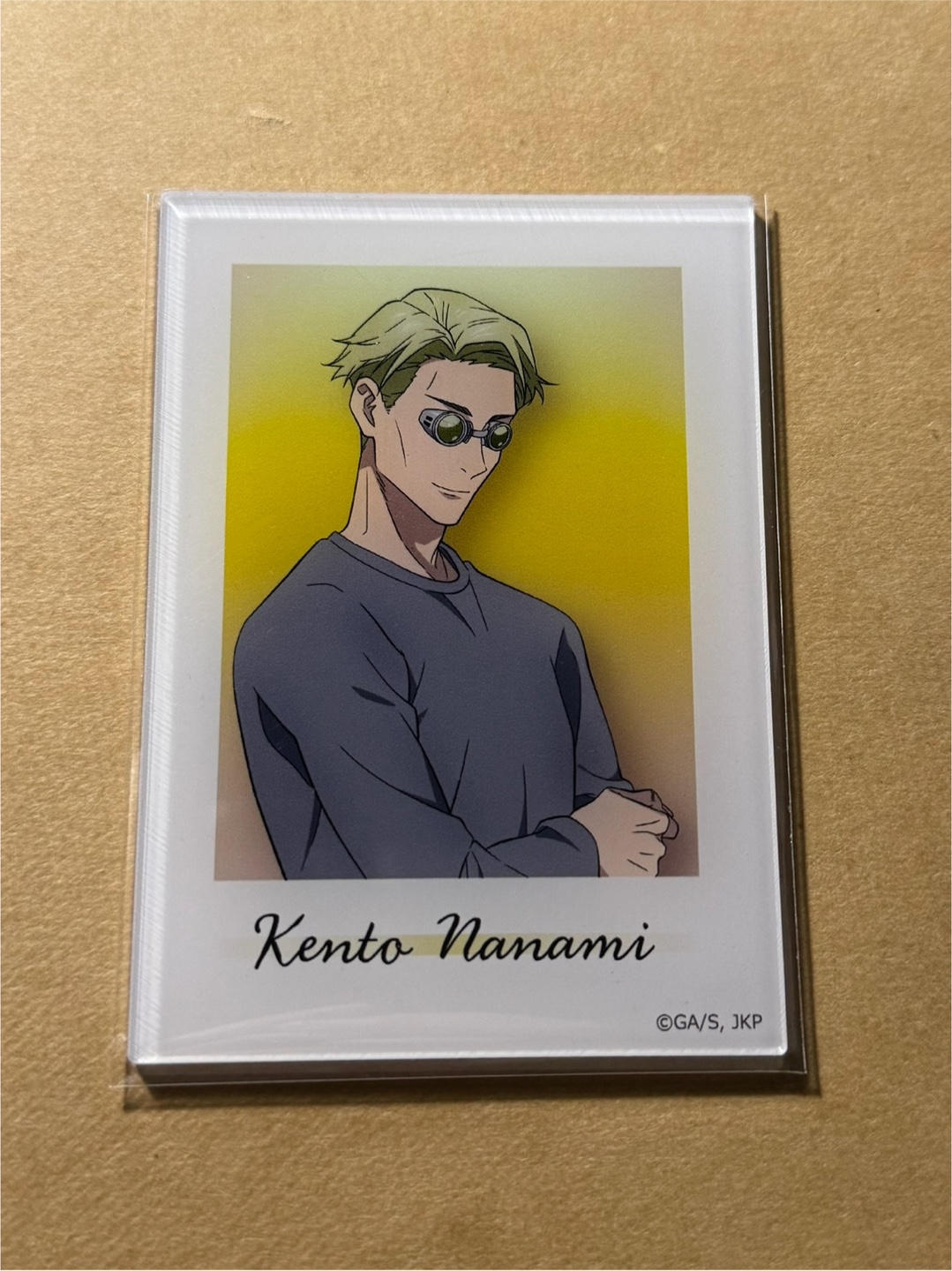 Nanami Kento Jujutsu Kaisen Acrylic Card