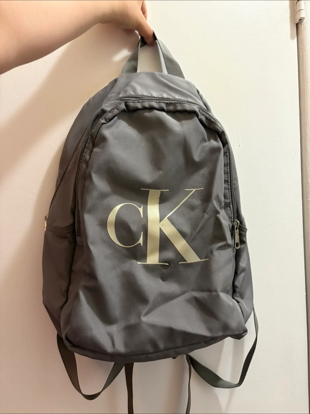 Calvin Klein Grey Backpack