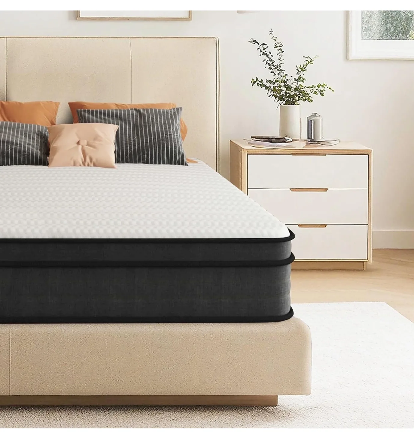 Crayan Plush Feeling Hybrid Mattress thumbnail