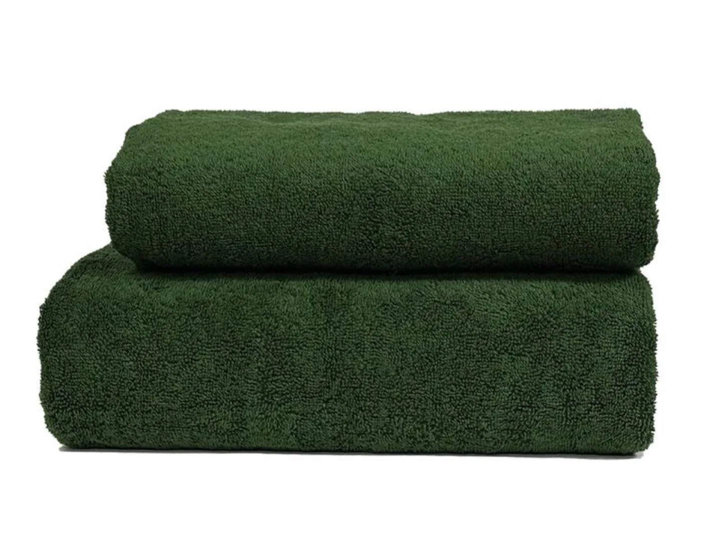 Northern Mills Green Cotton Towels thumbnail